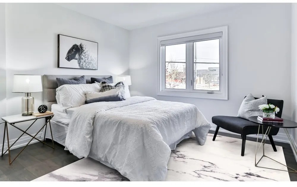 Tappeto in lana crema 200x300 cm Volakas - Agnella