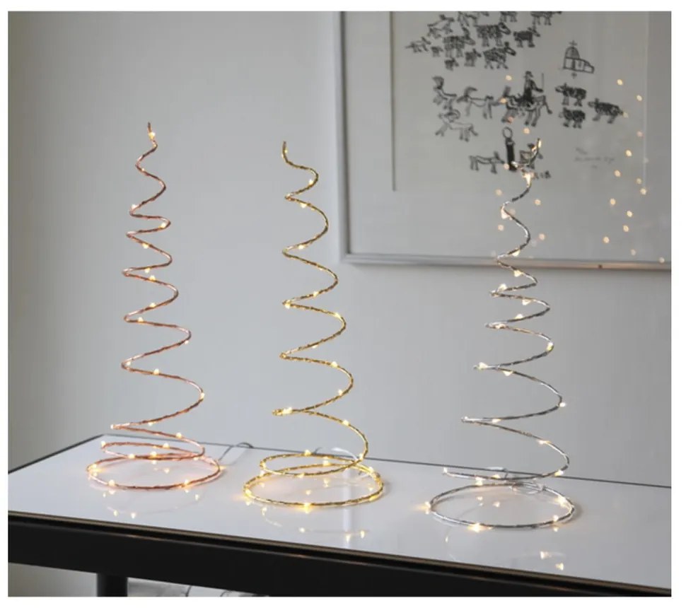 Decorazione luminosa arancione con motivo natalizio ø 15 cm Dizzy - Star Trading