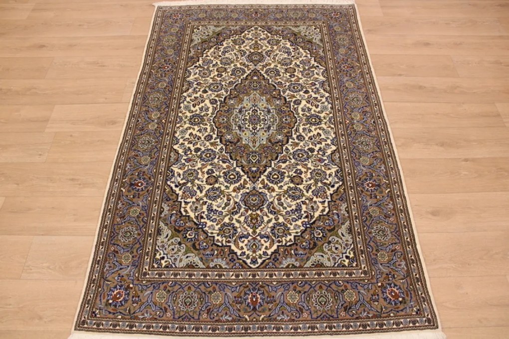 Kashan Tappeto persiano 220 x 140 (Iran) Annodato A Mano
