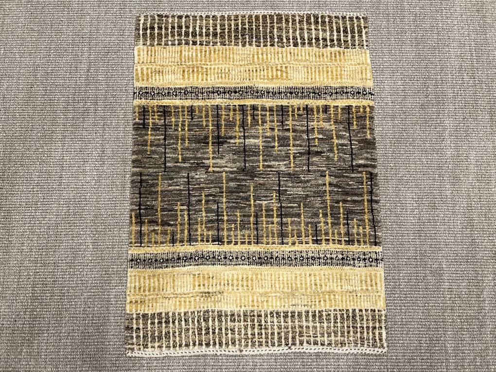 Loribaft Tappeto 90x70 Beige (Iran) Annodato A Mano
