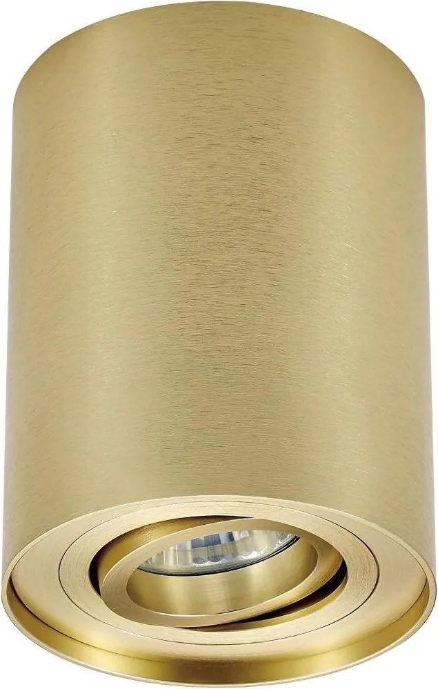 Zuma Line 94354-N - Faretto LED RGBW dimmerabile RONDOO 1xGU10/6W/230V dorato + telecomando