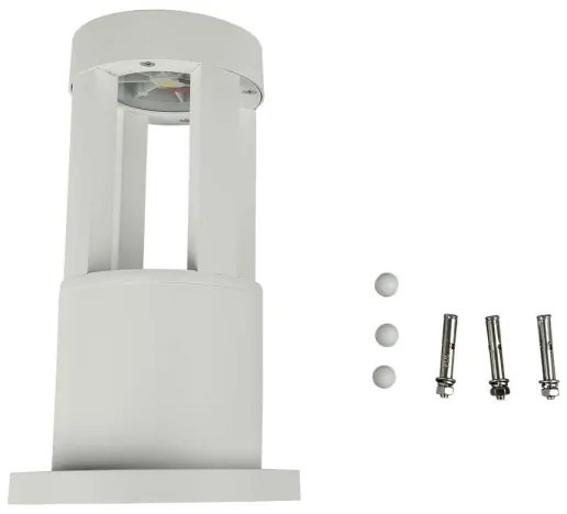 LED Lampada da esterno LED/10W/230V 25cm 6400K IP65 bianco