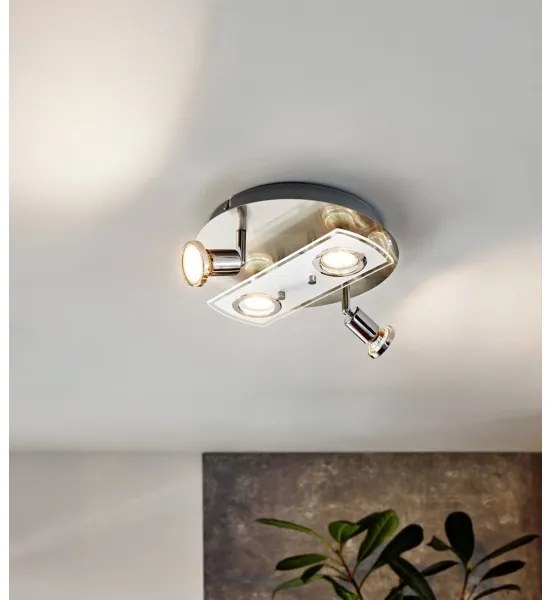 Eglo 32001 - Plafoniera LED PAWEDO 1 4xGU10-LED/3W/230V