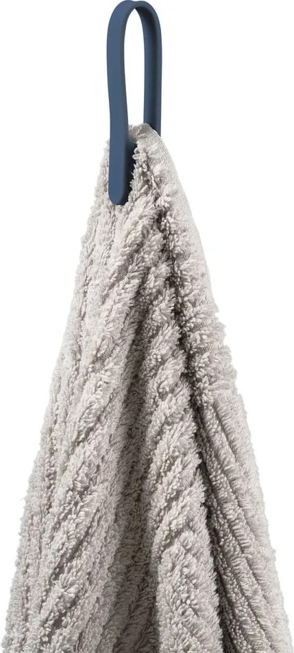 Gancio per asciugamani blu in silicone 2 pz Loop – Zone