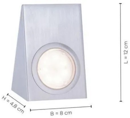 Leuchten Direkt 84111-55-3 - SET 3x LED Illuminazione per mobili THEO LED/3,6W/230V