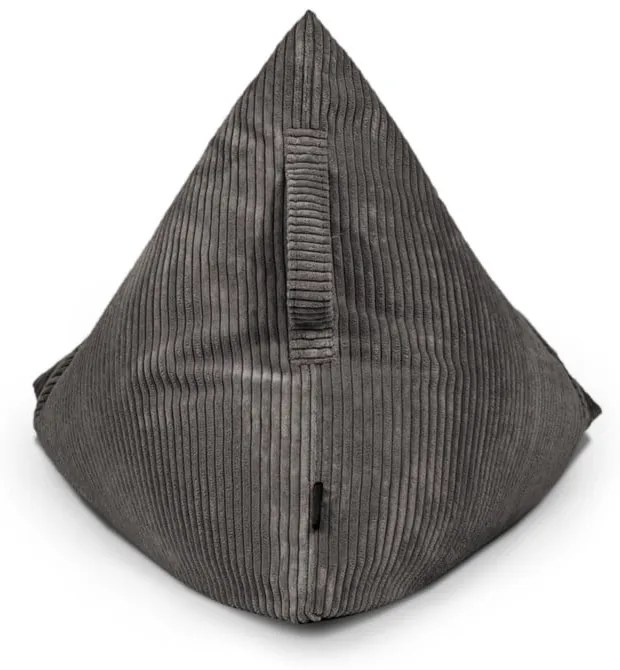 Pouf a sacco per bambini marrone scuro con rivestimento in velluto a coste Razzy – SLOWDOWN