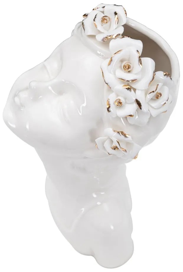 Vaso in porcellana bianca Young Lady - Mauro Ferretti