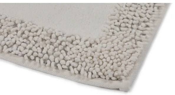 SET 2x Tappeto bagno PIANTE 60x100 cm bianco