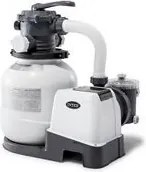 Intex - pompa filtro sabbia per piscine piscina portata lt. ora 10500 hp 0,6