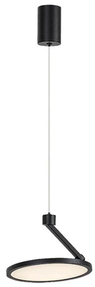 Rabalux 72327 - Lampadario LED a sospensione con filo OVIDIA LED/20W/230V nero