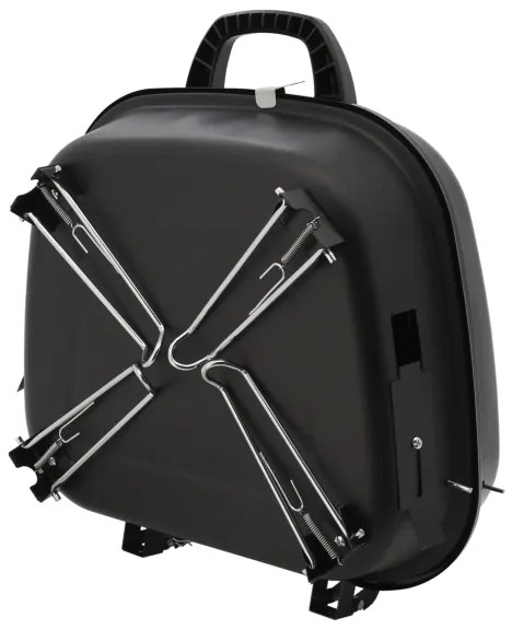 Griglia a carbone portatile nera