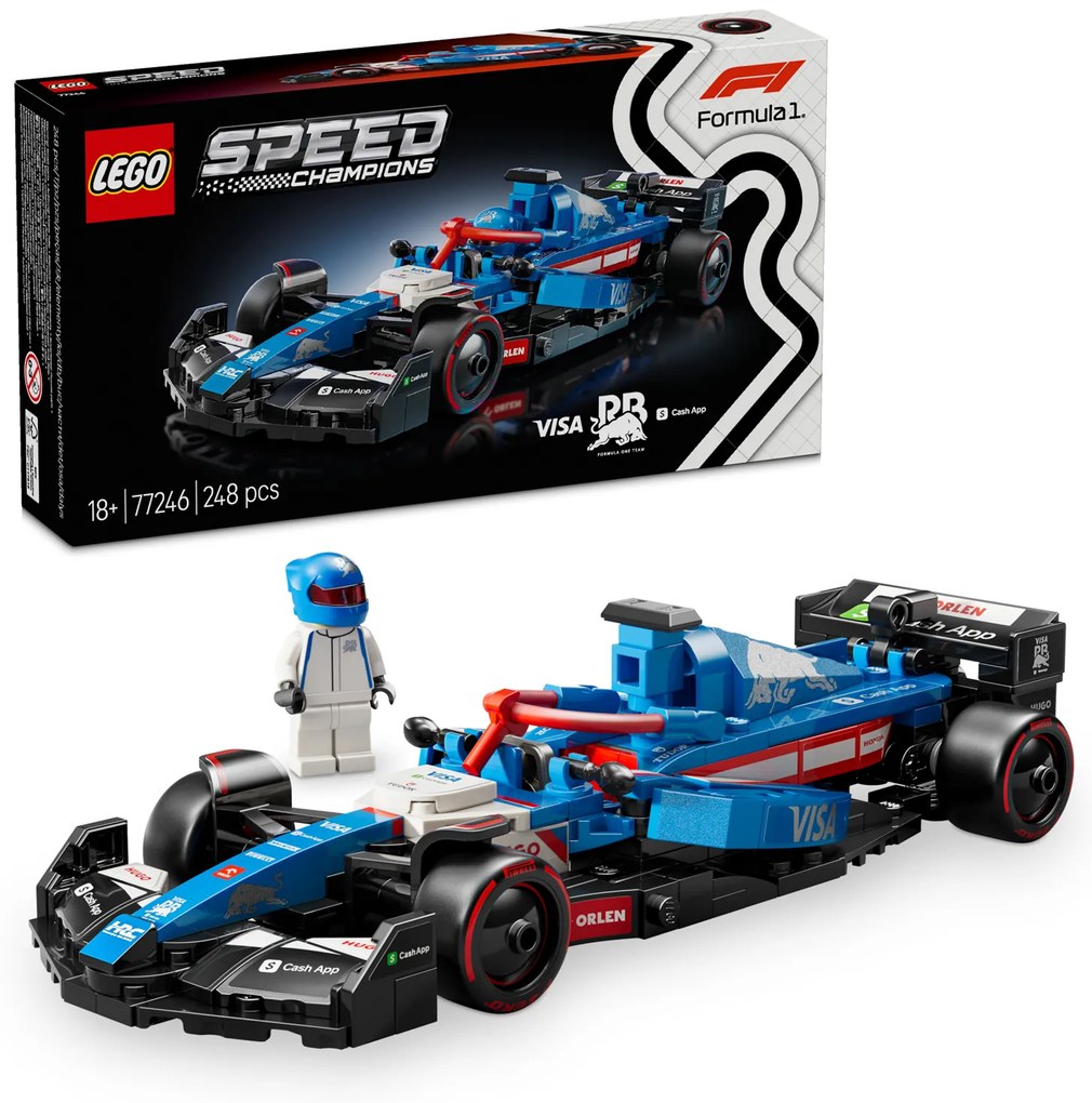 Auto F1 Visa Cash App RB VCARB 01 Lego Speed Champions