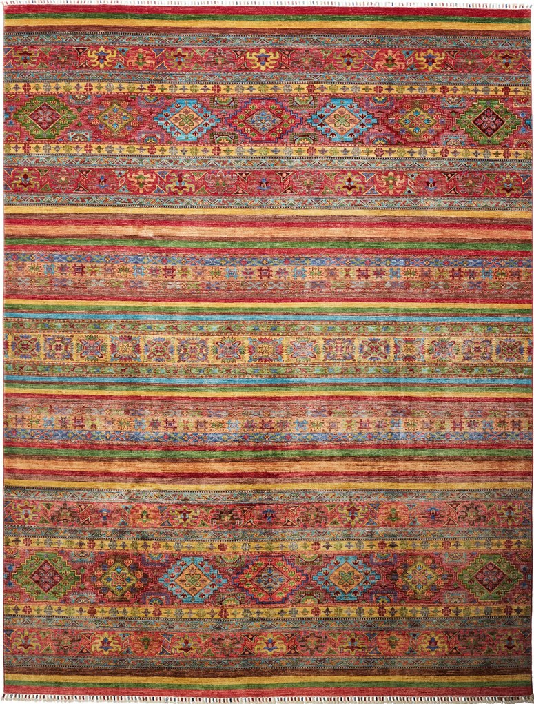Samarkand Tappeto 350x270 (Pakistan) Annodato A Mano