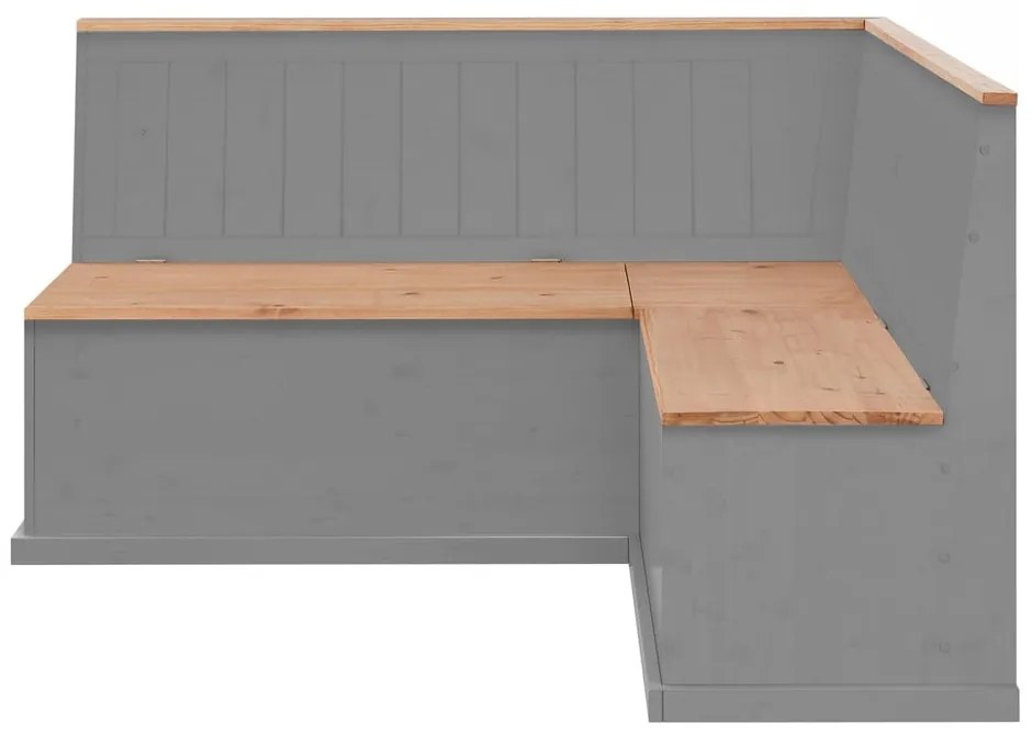 Panca grigia Sara - Støraa