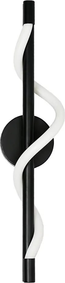 Applique da parete LED MELECA 12 W 230 V 3000/4000/6000 K, nero