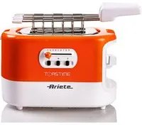 ARIETE TOASTIME ARANCIONE (0159) - TOSTAPANE ELETTRICO - 9 LIVELLI DORATURA - 700W