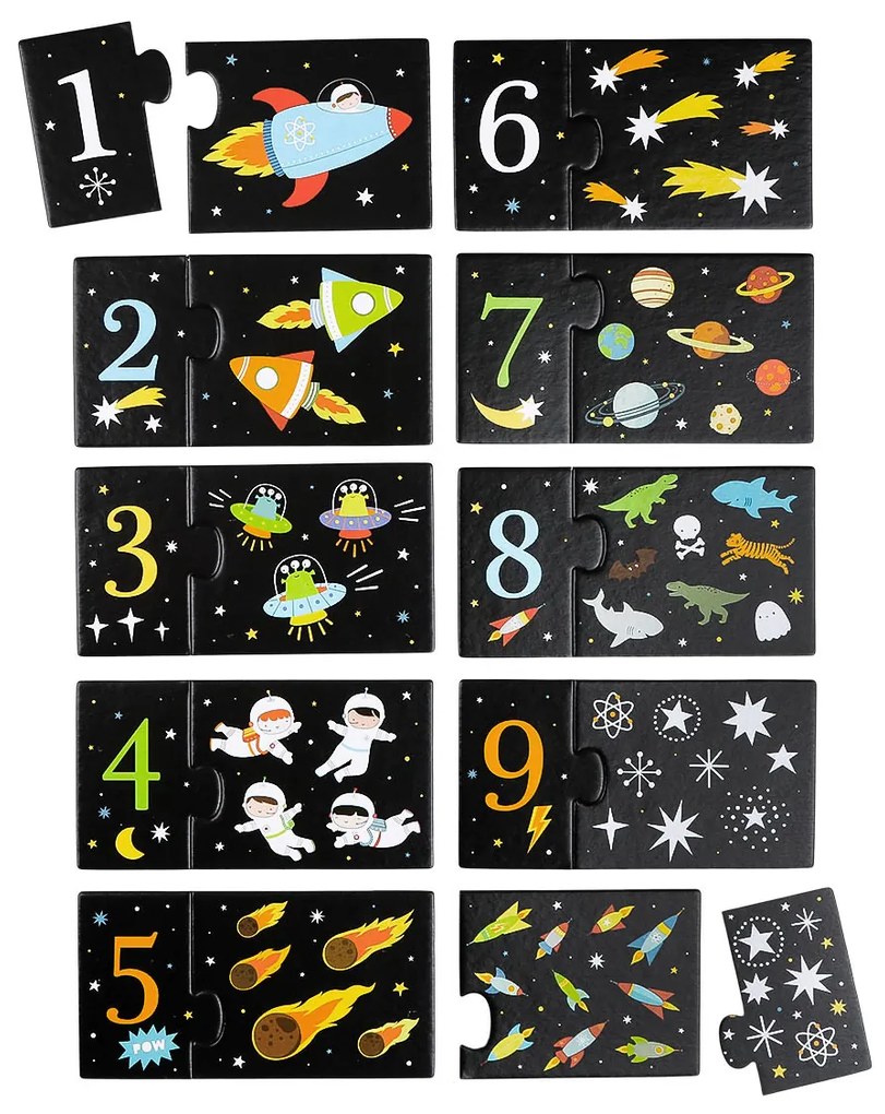 A Little Lovely Company - puzzle di numeri - universo