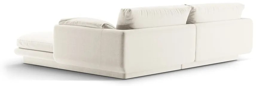 Divano angolare bianco (angolo sinistro) Torino - Micadoni Home