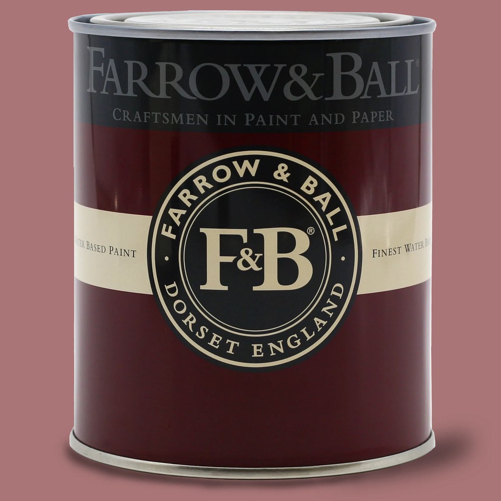 Farrow & Ball Flat Eggshell Archive Colour - Crimson Red W93 - 5l