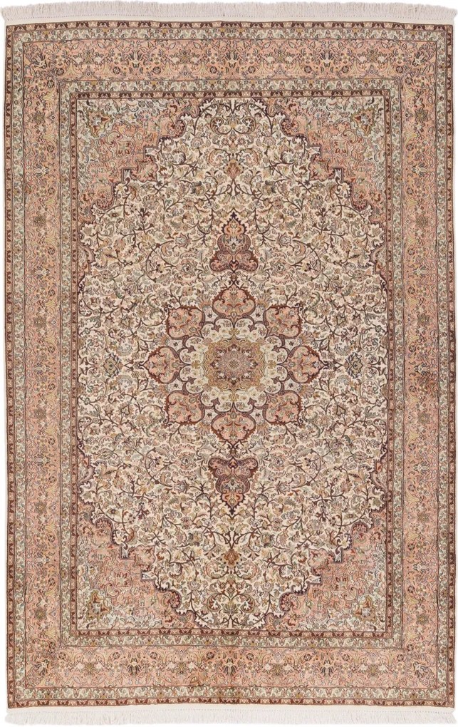 Cashmere Silk Tappeto 280x180 (Indian) Annodato A Mano