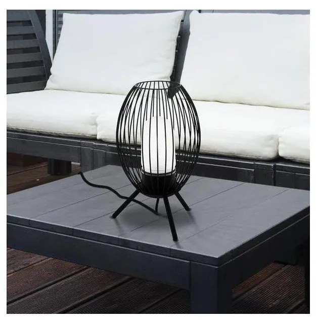 Eglo 900123 - Lampada da tavolo da esterno FUSIGNANO 1xE27/28W/230V IP44