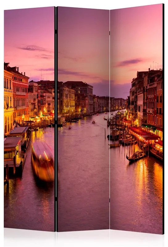 Paravento  City of lovers, Venice by night [Room Dividers]  Colore ---, Dimensioni e Misure 135x172