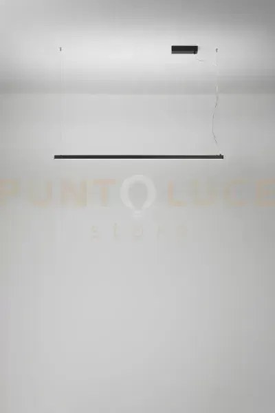 Sospensione in metallo nera link led 45w cct 2700k 3000k 4000k cri?...