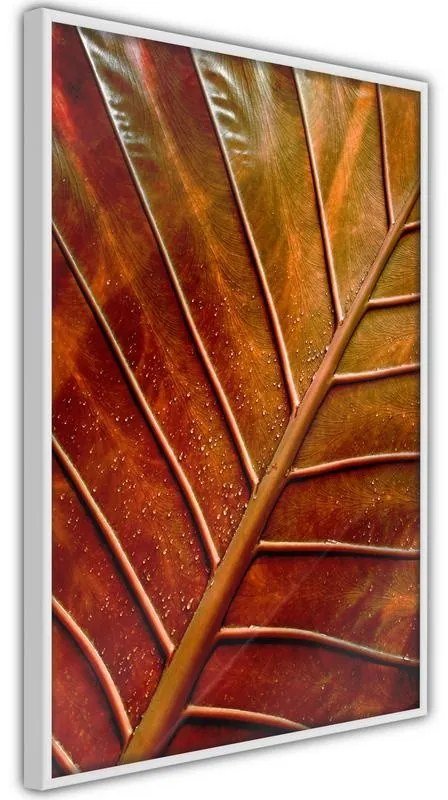 Poster Bronze Leaf