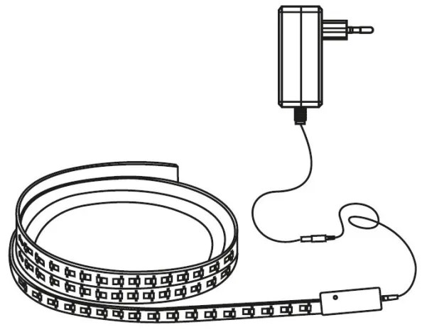 Striscia LED RGB dimmerabile LED/24W/230V 5m 3000-6000K Wi-Fi Tuya