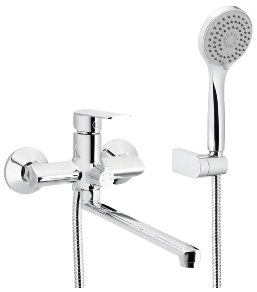 KFA Armatura 4428-715-00 - Set da bagno con rubinetto AGAT cromo lucido