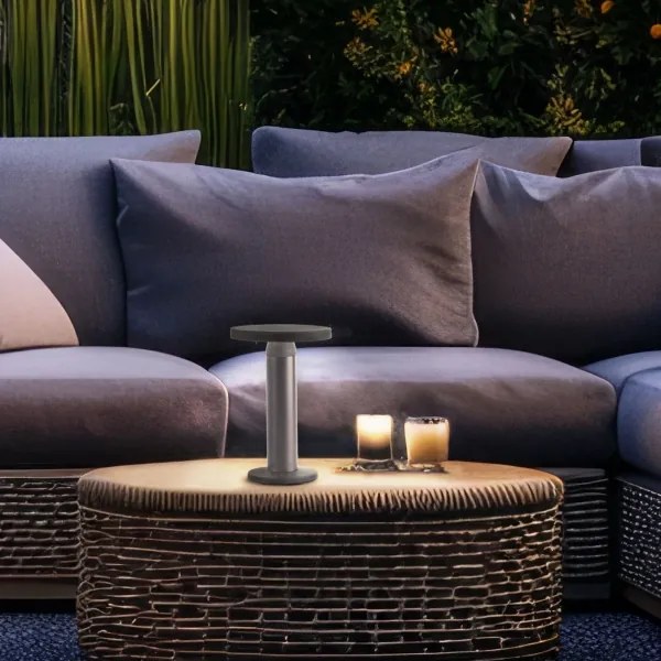 Brillante - LED Lampada solare dimmerabile touch MAGUA LED/2W/3,7V IP44 nero