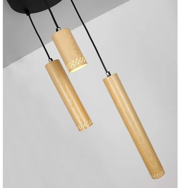 Lampadario su filo TUBO 3xGU10/25W/230V