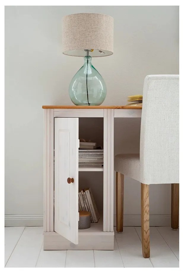 Scrivania con piano in legno di pino 50x140 cm Anita - Støraa