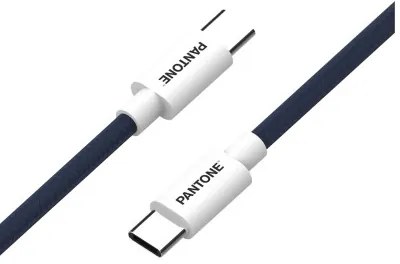 PANTONE USBC TO USBC CABLE NAVY BL