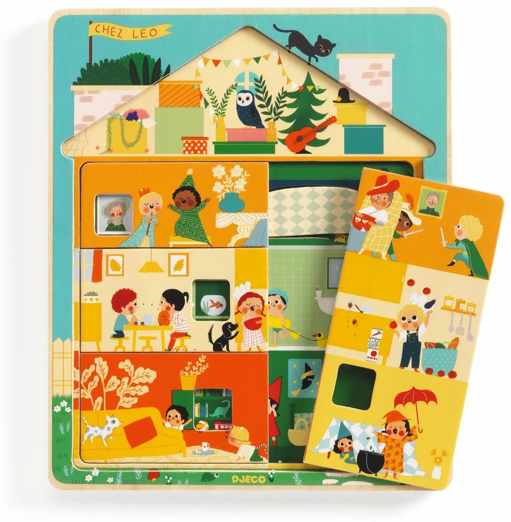 Puzzle Chez Léo - 3 livelli