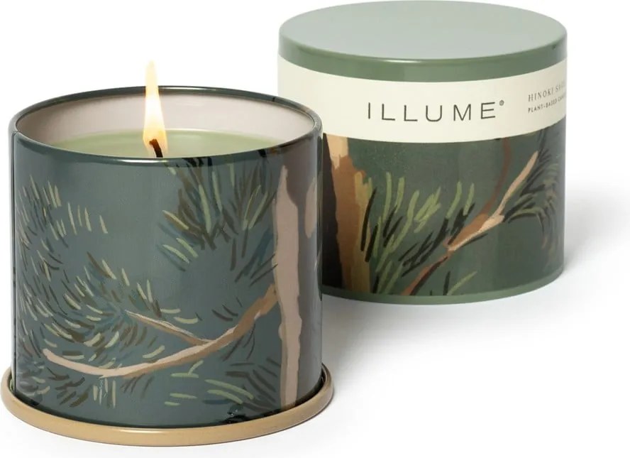 Candela profumata tempo di combustione 50 h Hinoki Sage - ILLUME x Bloomingville