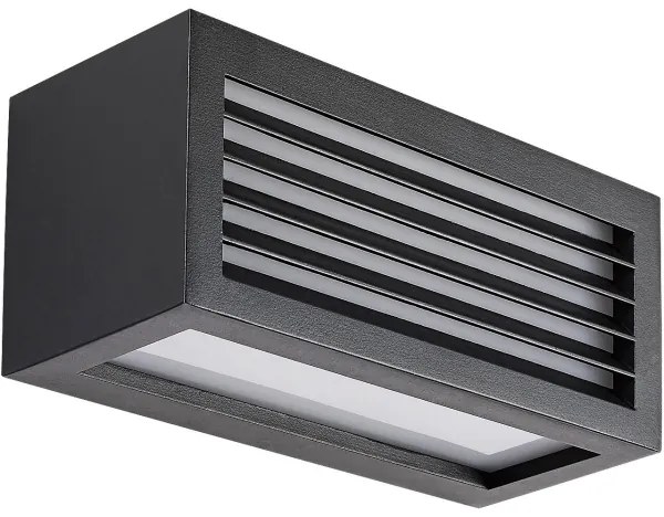 Rabalux 77100 - Applique a LED da esterno LUBLIN LED/10W/230V IP54 nero