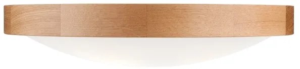Plafoniera OAK SLIM 3×E27/60W/230V Quercia ø 47 cm