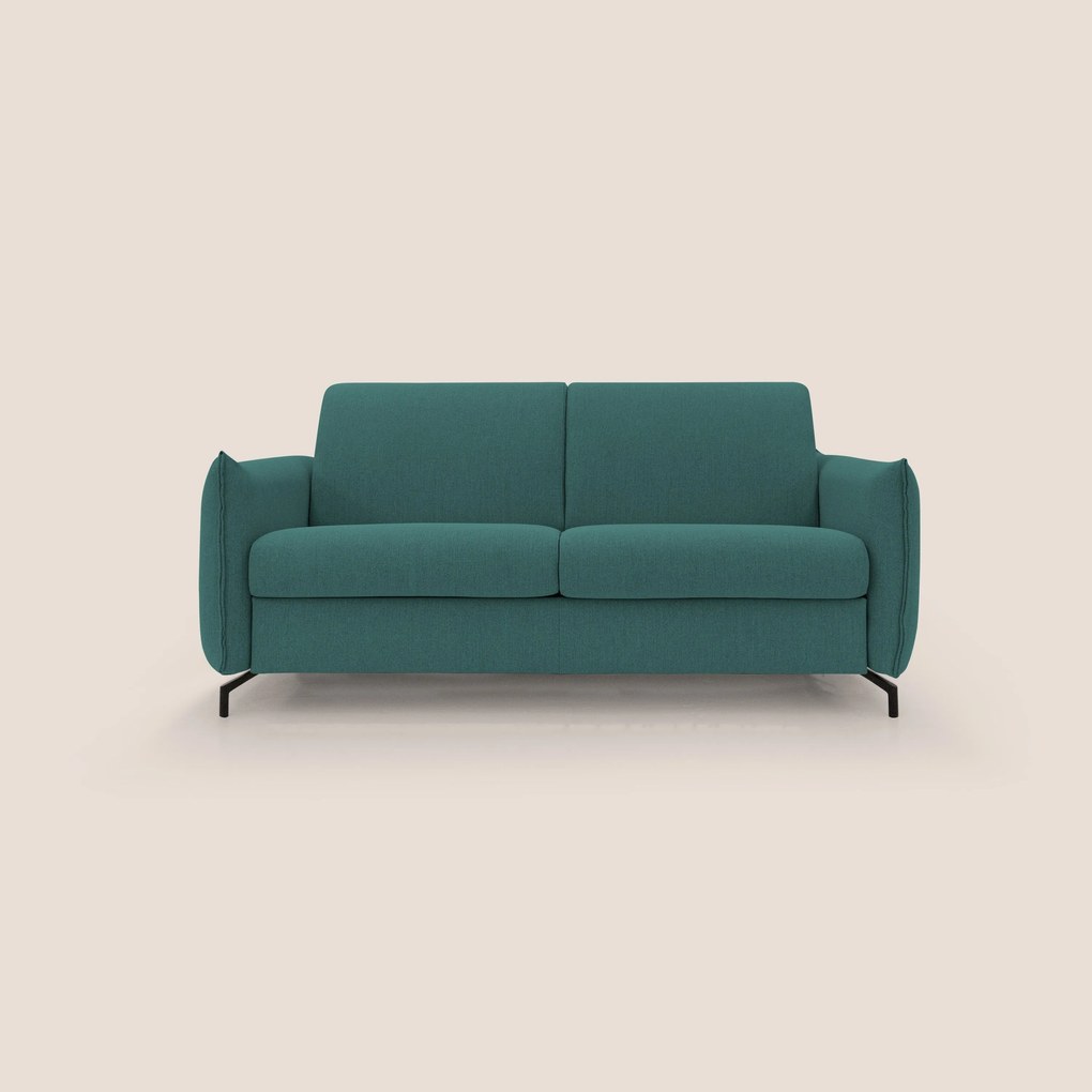 Scarlet divano letto in tessuto misto cotone impermeabile T19 petrolio