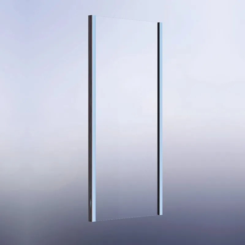 Pannello laterale per box doccia Namara L 80 x H 195cm, Sp. 8 mm profilo in alluminio argento anodizzato