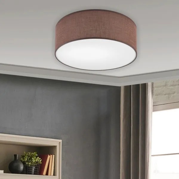 Brilagi - Plafoniera LED SIRIJA LED/12W/230V diametro 35 cm marrone