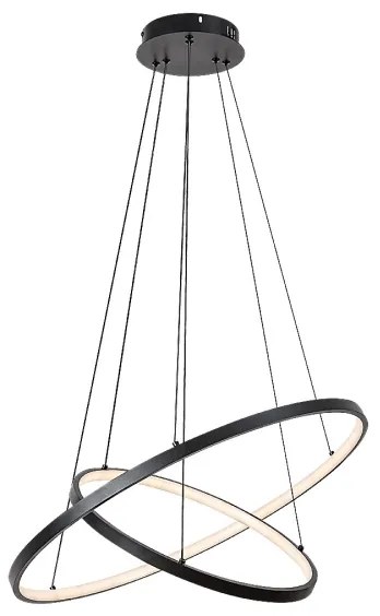 Rabalux 72345 - Lampadario LED dimmerabile a sospensione con cavo BELIZA LED/75W/230V 3000-6500K+telecomando