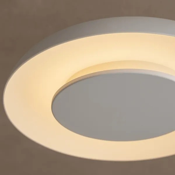 Plafoniera LED PIATTINO, 30W, 230V, 3000/4000/6000K, Ø 40 cm, bianca