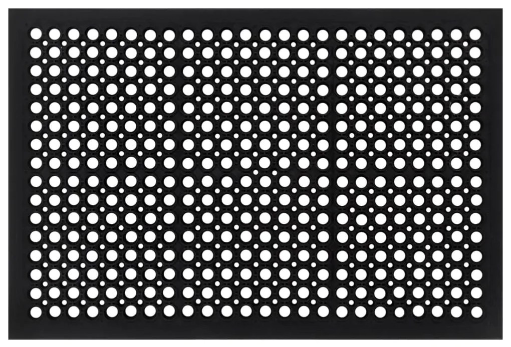 Zerbino Rettangolare 60x90 Cm İn Gomma /