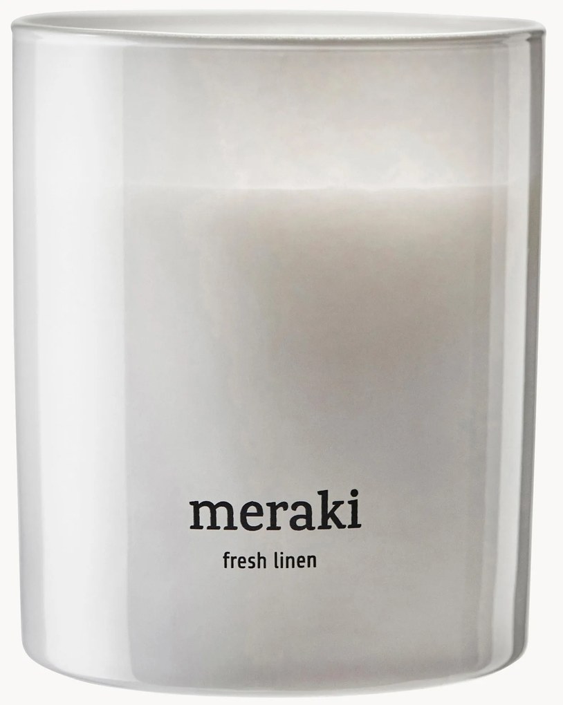 Candela profumata Fresh Linen (gelsomino & rosa)