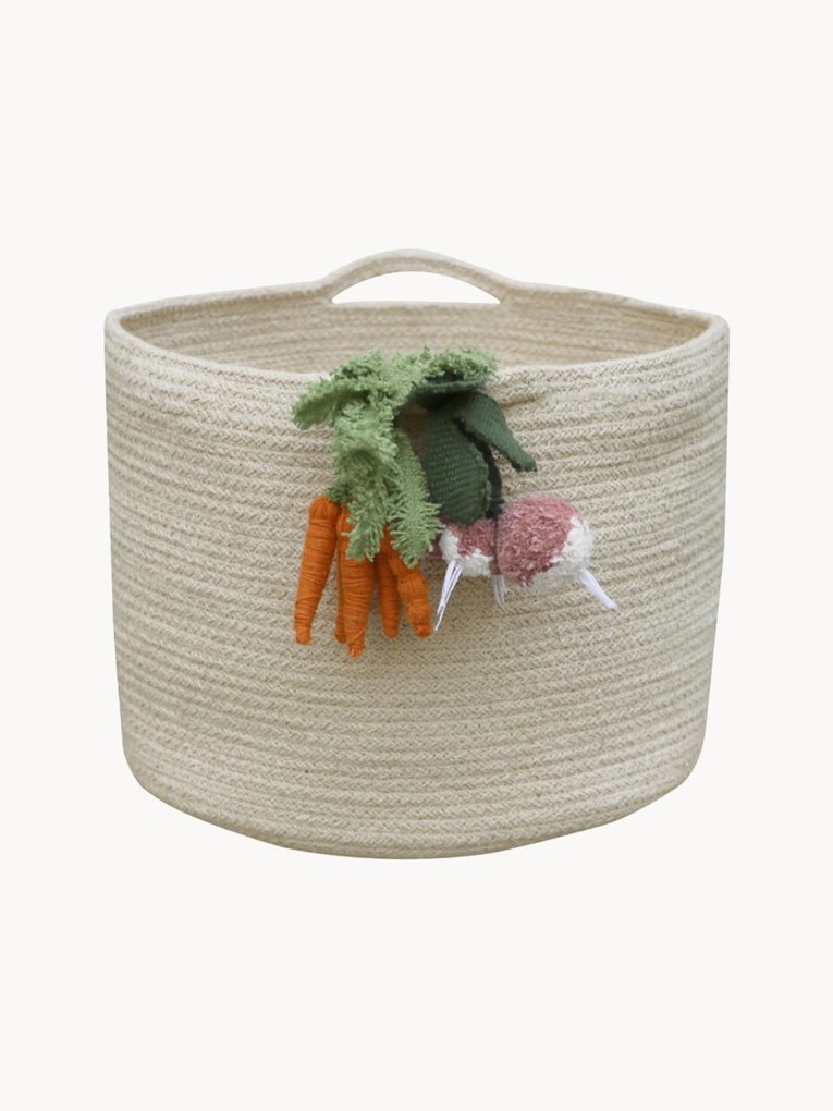 Cesto portaoggetti per bambini fatto a mano Veggies