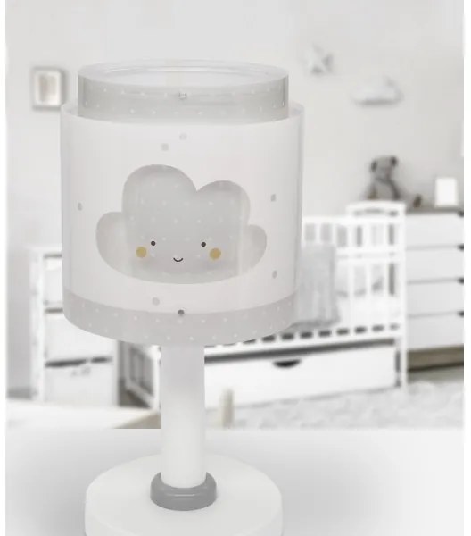Dalber 76011E - Lampada per bambini BABY DREAMS 1xE14/8W/230V grigio