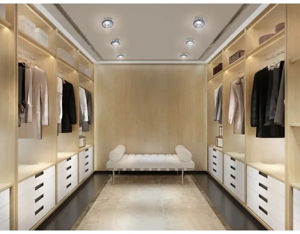 Azzardo AZ4175 - Faretto da incasso ESTER 1xGU10/50W/230V tondo nero