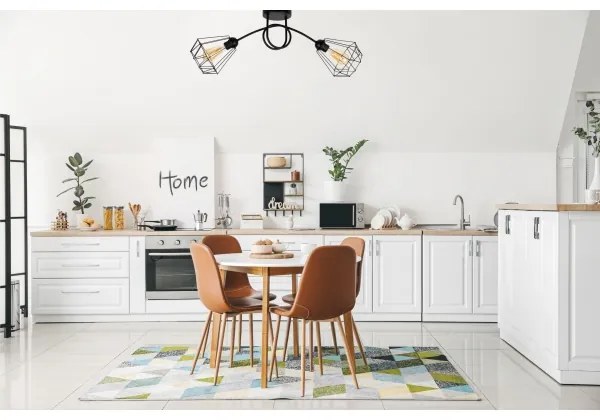 Lampadario a plafone DIAMENT 2xE27/60W/230V