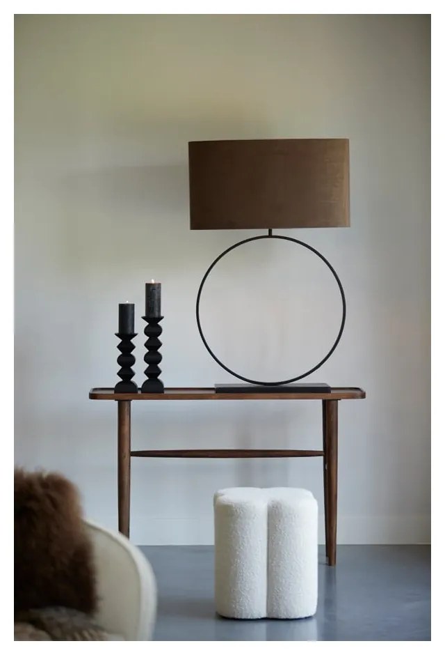 Consolle in acacia massiccia marrone 30x120 cm Qiano - Light &amp; Living